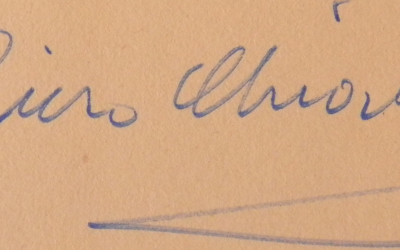 la firma – di Piero Chiara